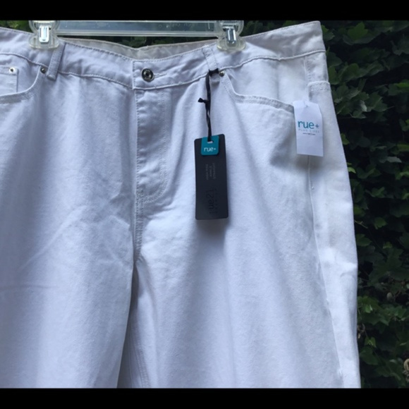 Sold Denim Jeans High Rise Ankle Straight Raw Hem 14 - Picture 2 of 5